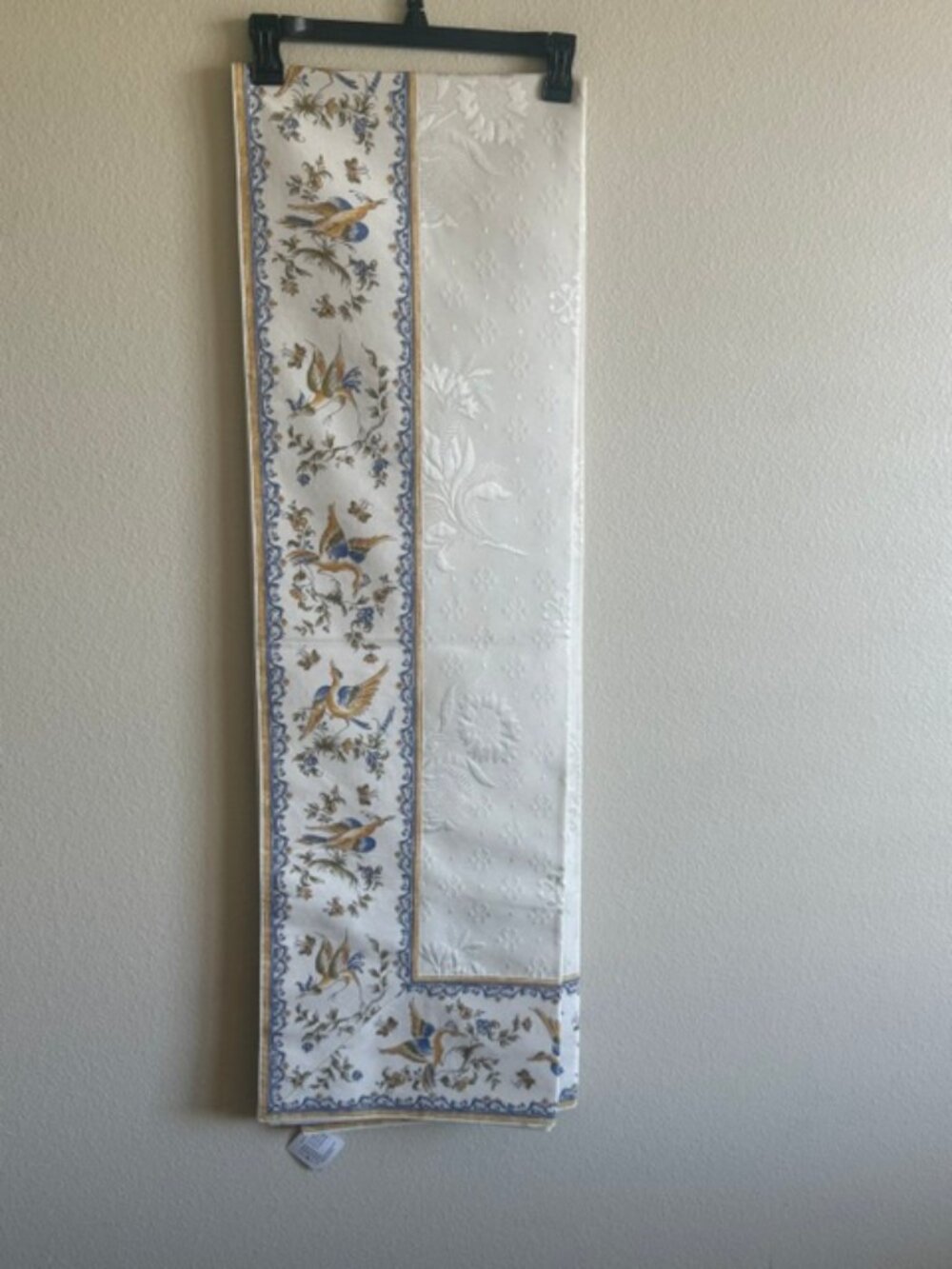 Tissus Toselli Tablecloth 100% Coated Cotton Acrylic NWT